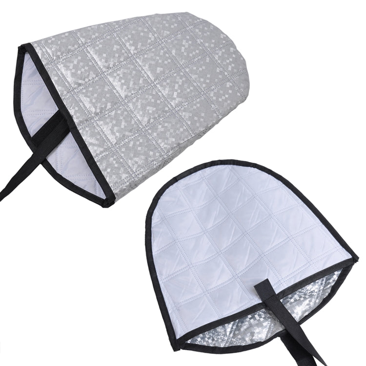 Car Auto Aluminum Film Sunshine Frost Snow Protect Windshield Cover, with Mirror Cover