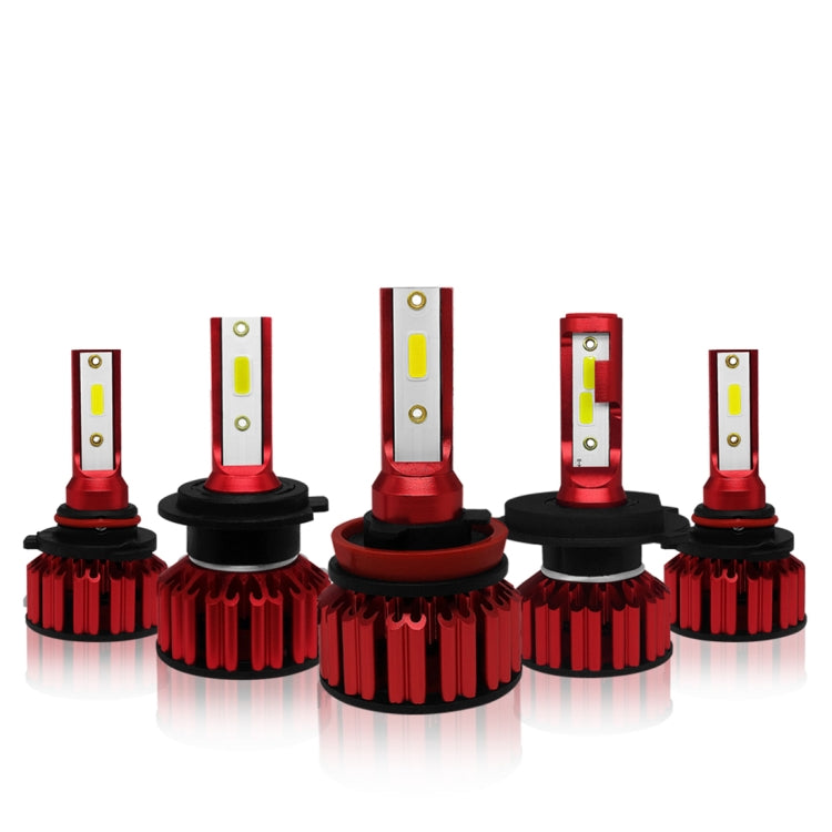 Q6 2 PCS HB3 / 9005 / H10 25W 3000LM 6000K IP68 LED Headlight Bulbs High Beam Conversion Kit DC 9-36V (White Light)