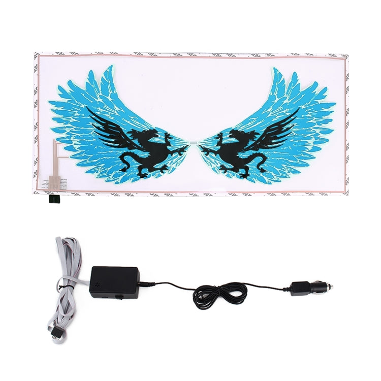 Rear Windshield Horse Shape Decorative Light Music Rhythm Light, Cable Length: 3m