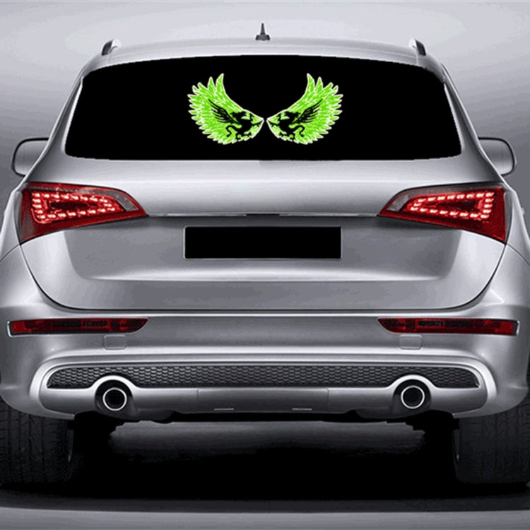 Rear Windshield Horse Shape Decorative Light Music Rhythm Light, Cable Length: 3m