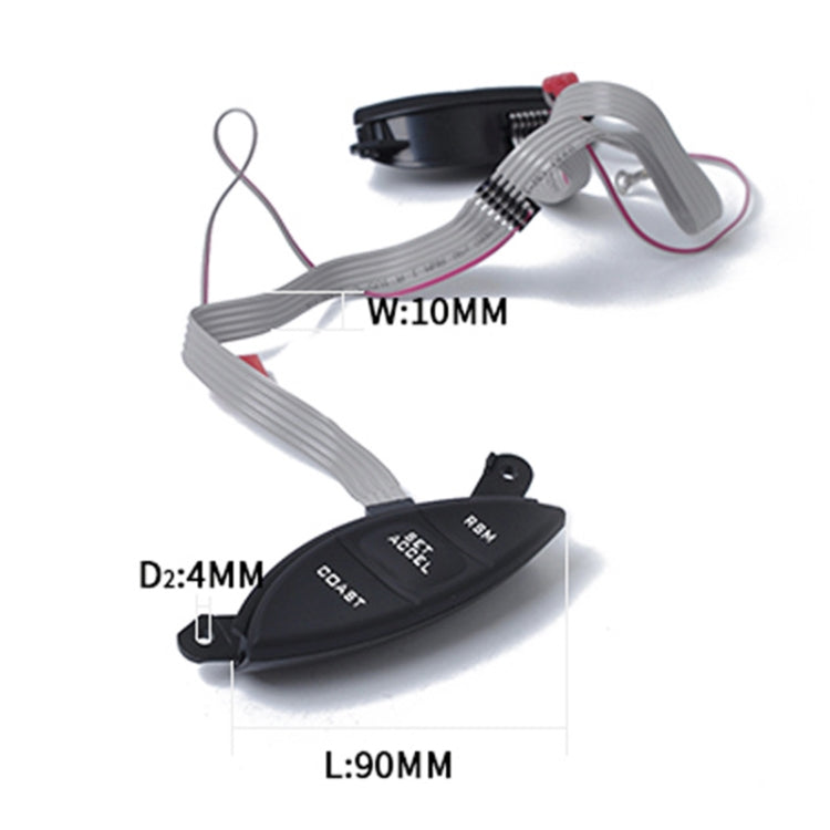 Car Cruise Control Switch SW-5928 / F87Z-9C888-BB for Ford Mercury 1999-2010 Ranger / 2002-2009 Mountaineer