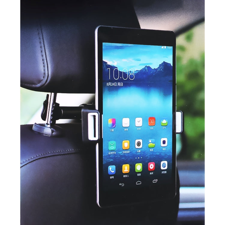 Auto Car Seatback Tablet PC / Mobilephone Holder (Width: 11.3-16.3cm)