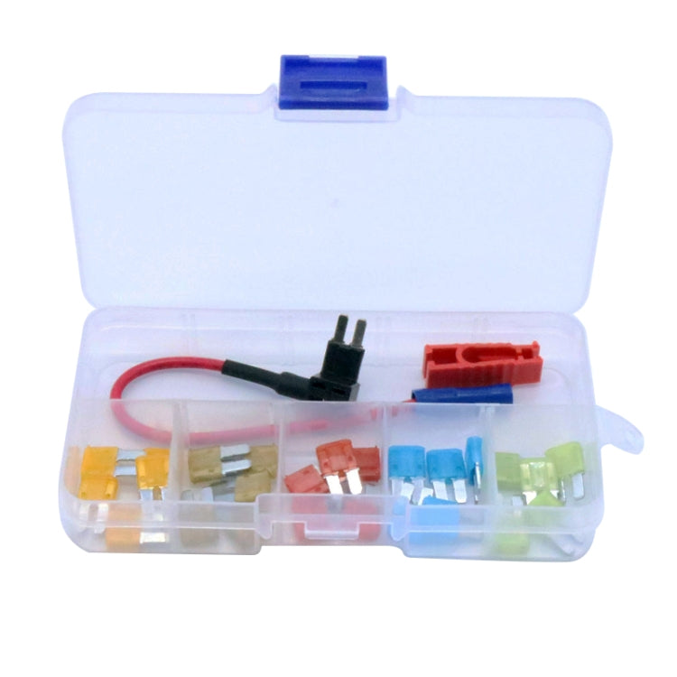 27 PCS Vehicle Blade Style ATR Micro2 In-line Fuse Set 5A 7.5A 10A 15A 20A