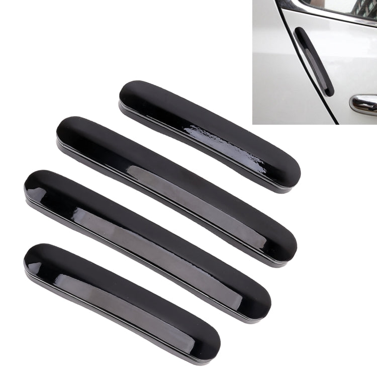 4 PCS Universal Car Door Anti-collision Strip Protection Guards Trims Stickers