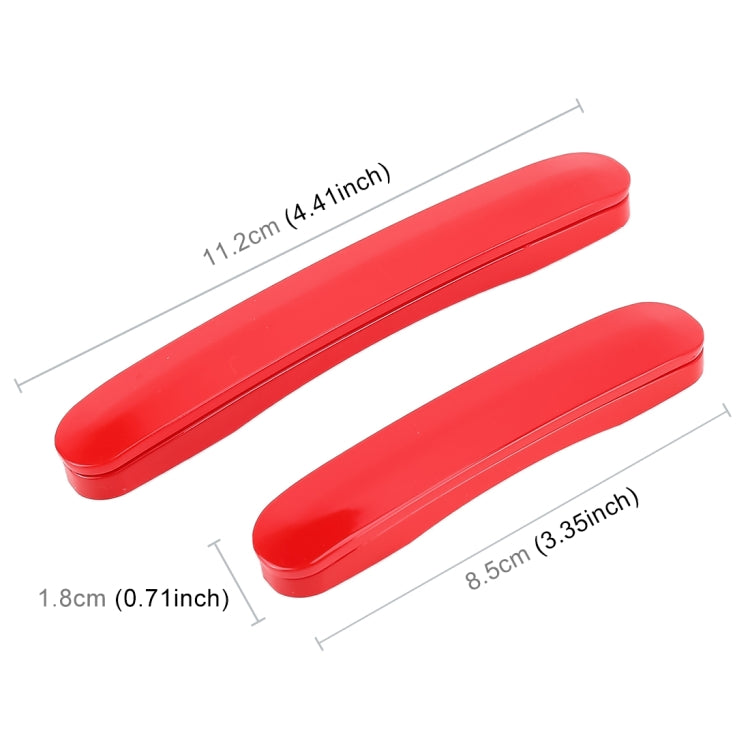 4 PCS Universal Car Door Anti-collision Strip Protection Guards Trims Stickers