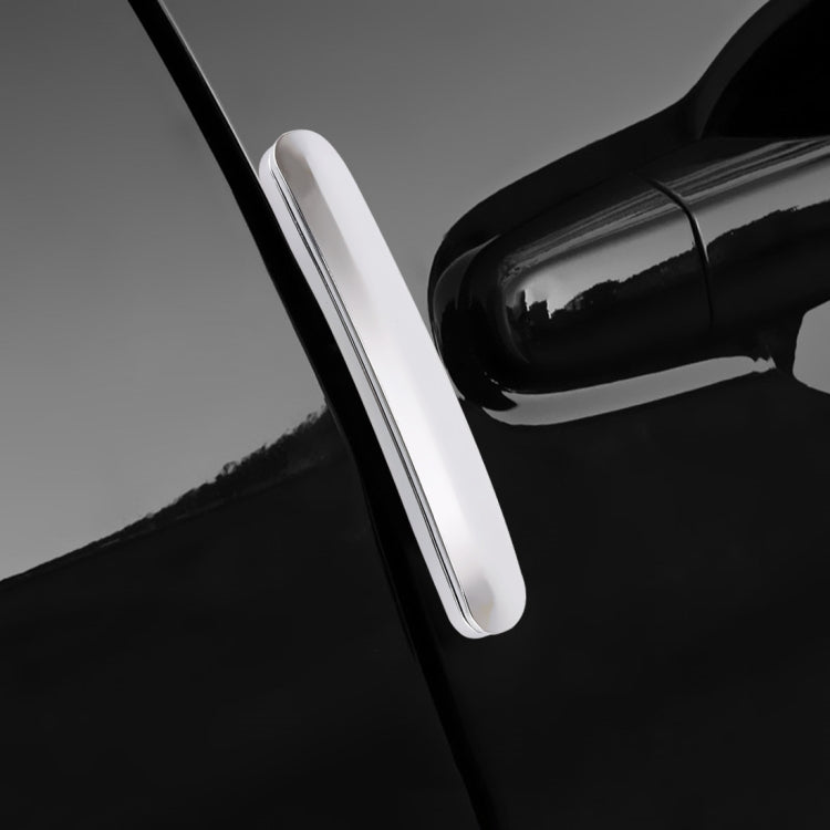 4 PCS Universal Car Door Anti-collision Strip Protection Guards Trims Stickers