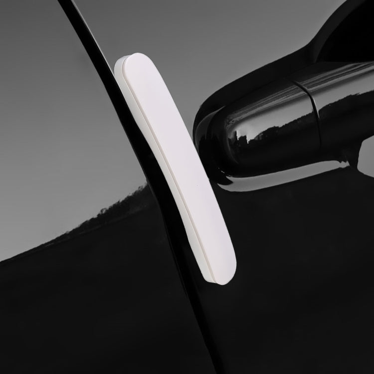 4 PCS Universal Car Door Anti-collision Strip Protection Guards Trims Stickers