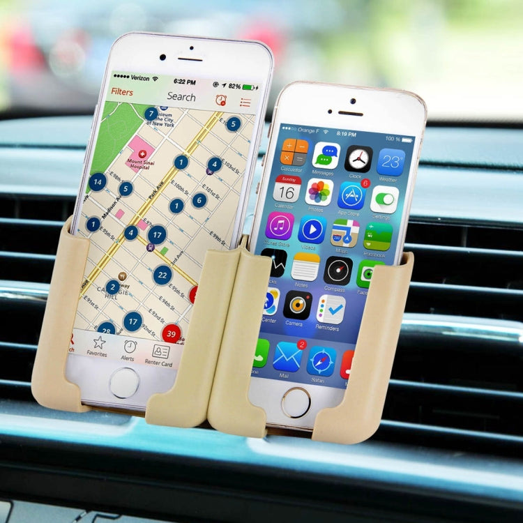 BH-018 Multi-purpose Cell Phone Stents GPS Navigator Bracket Holder Phone Holder, For iPhone, Galaxy, Huawei, Xiaomi, Sony, LG, HTC, Google and other Smartphones and Car Air Vent Universal Base