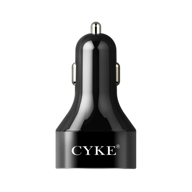 CYKE C12 QC 3.0 3A Dual USB Digital Display Car Charger