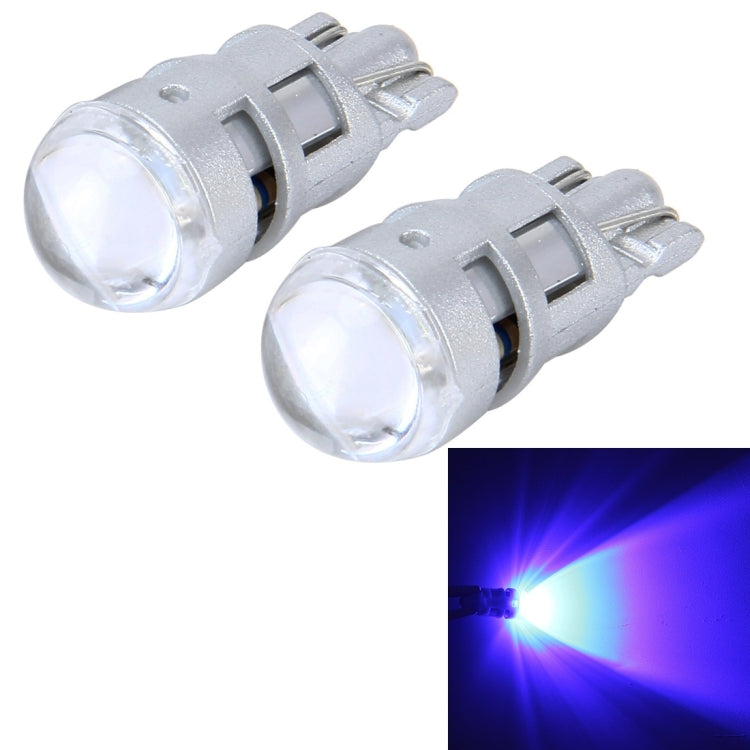 10 PCS T10 1W 50LM Car Clearance Light with SMD-3030 Lamp, DC 12V