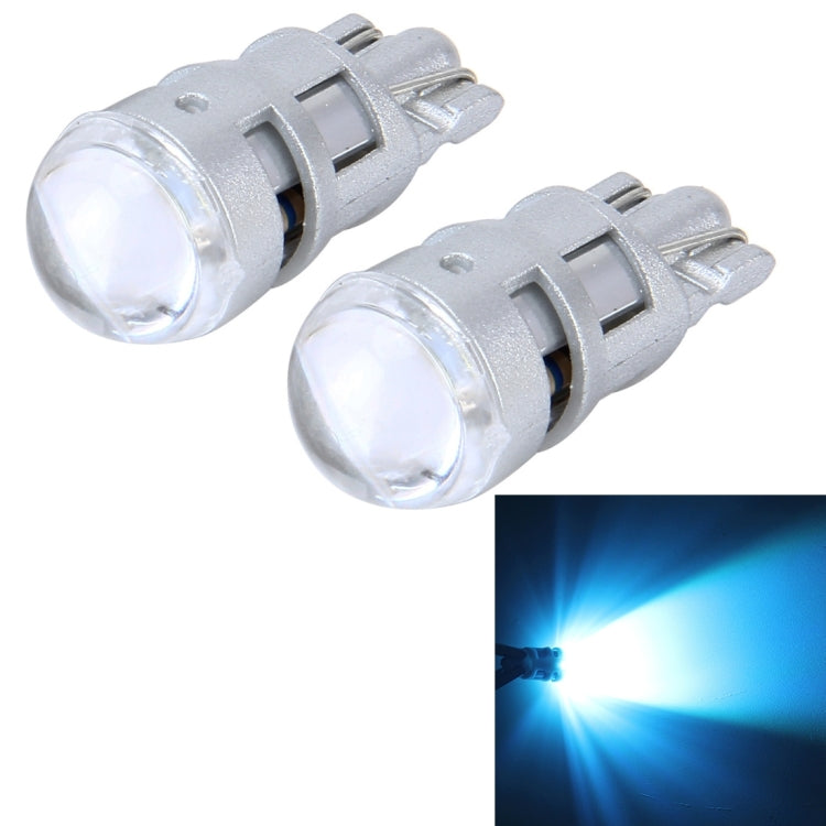 10 PCS T10 1W 50LM Car Clearance Light with SMD-3030 Lamp, DC 12V