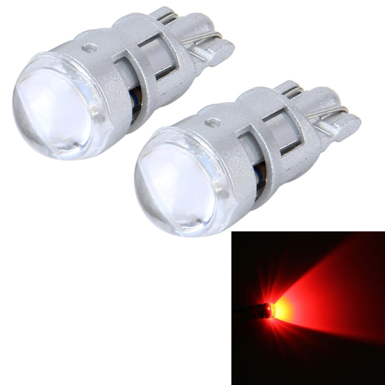 10 PCS T10 1W 50LM Car Clearance Light with SMD-3030 Lamp, DC 12V