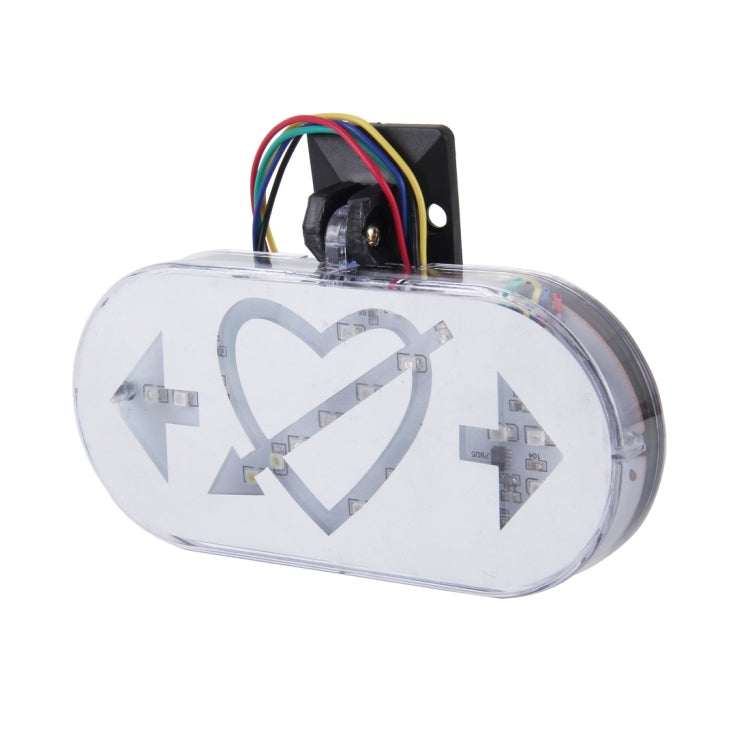 HY-1530 4W 28 SMD-2835-LEDs Colorful Flashing Strobe Brake Light Turning Light, DC 12V