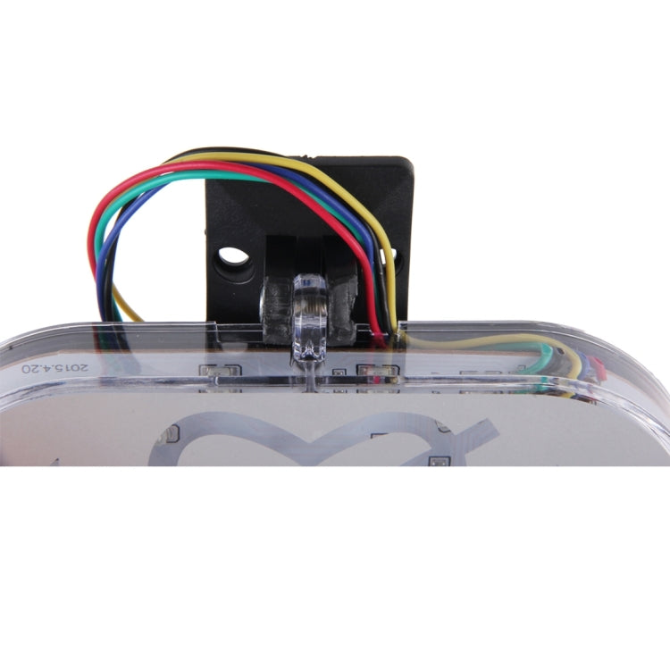 HY-1530 4W 28 SMD-2835-LEDs Colorful Flashing Strobe Brake Light Turning Light, DC 12V