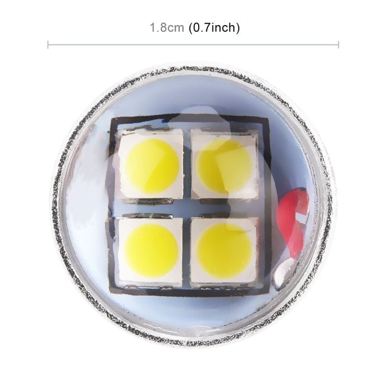 2 PCS H4 6W(H) 1.5W(L) 600LM 6000K Car Auto Fog Light 12LEDs SMD-3030 Lamps, DC 12V-24V(White Light)