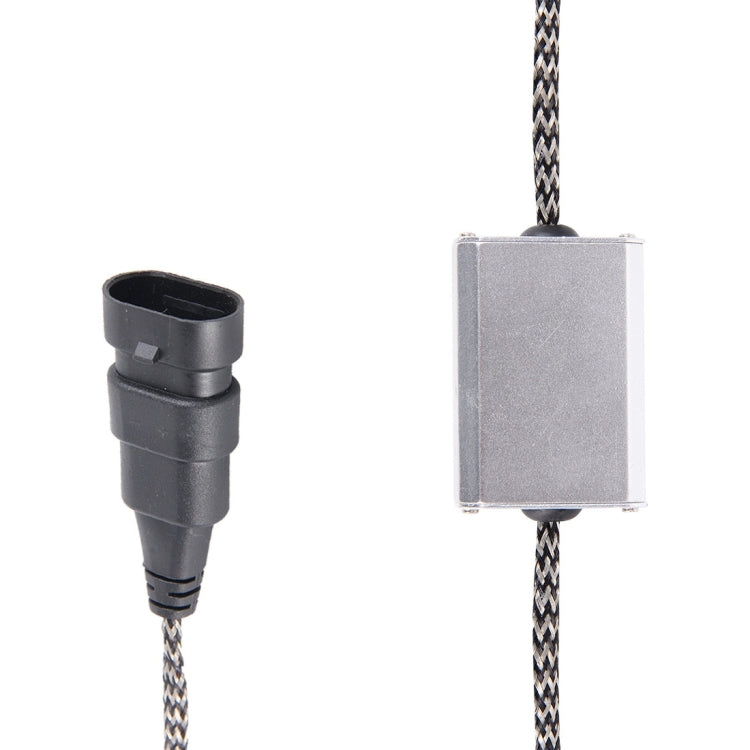 2 PCS 9006 45W 5500LM 6000K 6 High Power LEDs Car Canbus Headlamp Light, DC 8-32V(White Light)