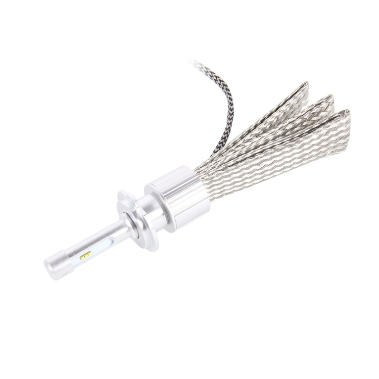 2 PCS H7 45W 5500LM 6000K 6 High Power LEDs Car Canbus Headlamp Light, DC 8-32V(White Light)