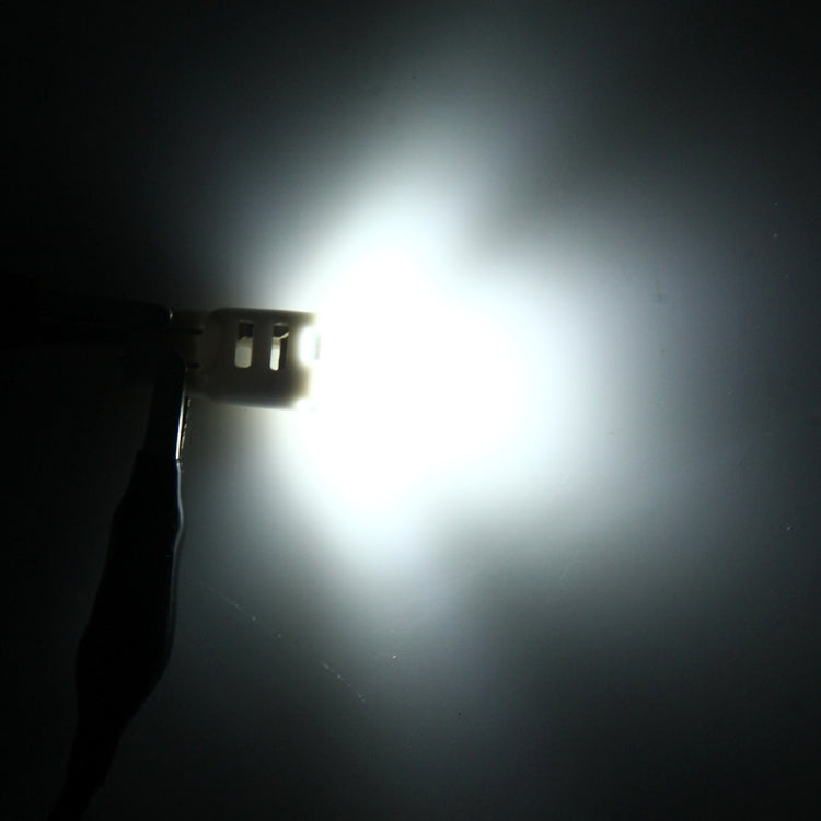 2 PCS T10 3W 250 LM 6000K Car Clearance Lightwith 2 SMD-3014 LED Lamp, DC 12V(White Light)