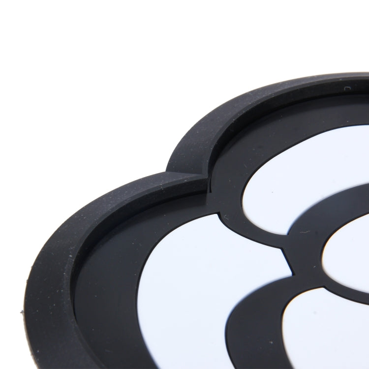 Car Auto 3D Camellia Shape Rubber Dashboard Anti-slip Super Sticky Pad Mate Holder for GPS Phone MP3 MP4