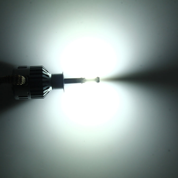 2 PCS  H7 32W 2800 LM 6000K Car Auto LED Headlight with 2 COB LED Lamps And Dustproof Cover, DC 9-18V(White Light)