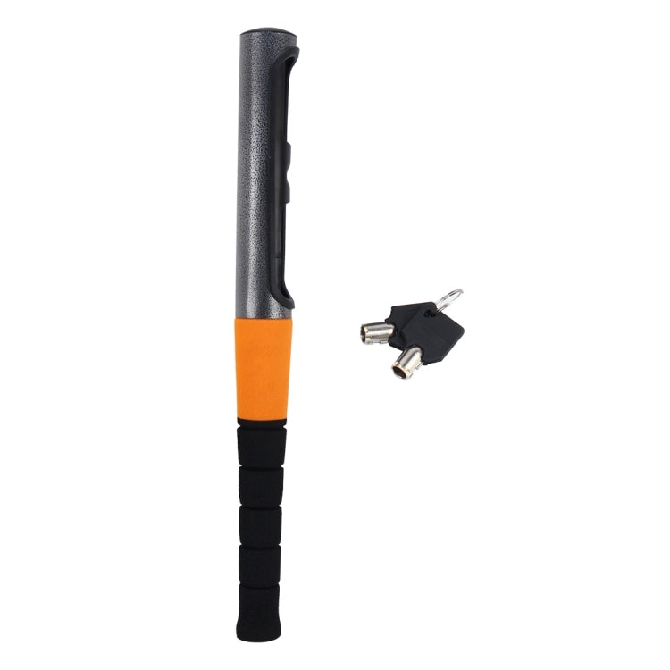 Baseball Bat Style Universal Auto Car Truck Security Defense Anti-theft Car Steering Wheel Lock With Keys(Random Color Delivery)