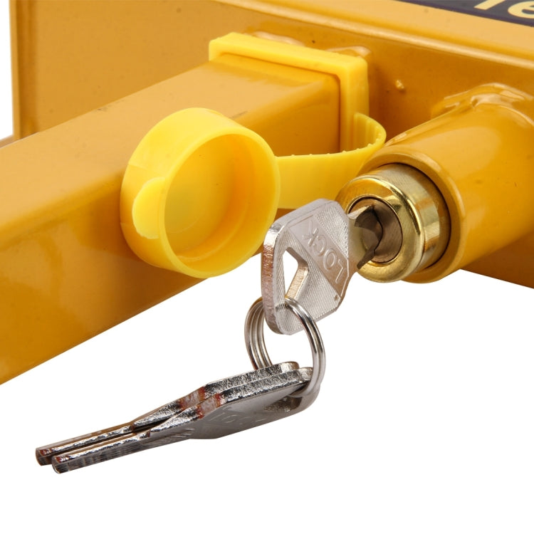 Car Auto Stainless Steel Anti-theft Wheel Tyre Clamp Lock with Keys
