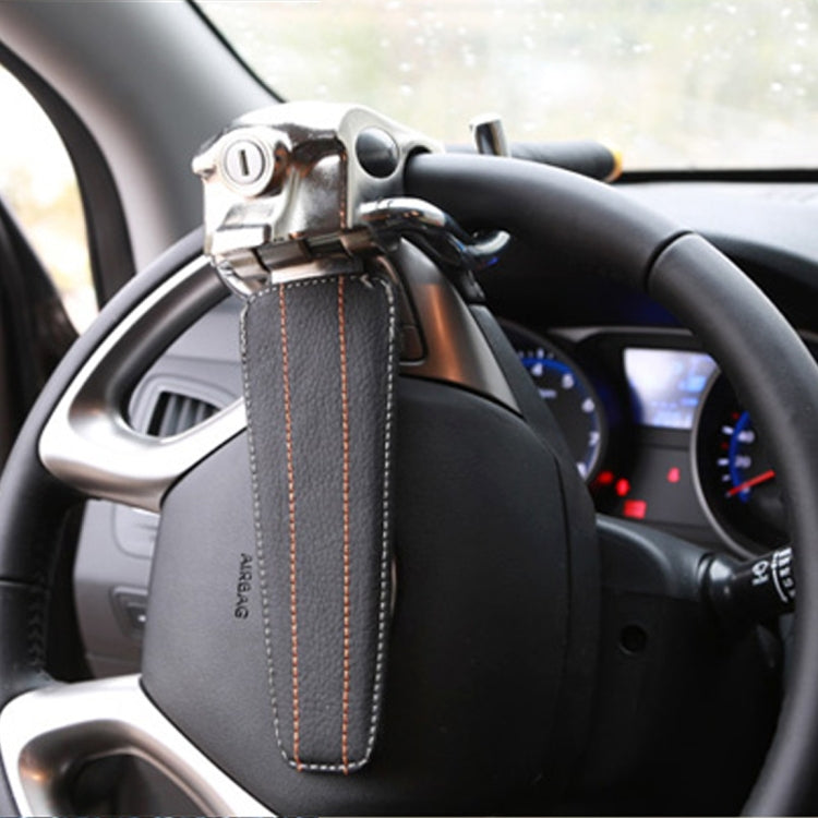 Car Auto Multi-function Alloy Steel Anti-theft Steering Wheel Warning Alarm Air Lock with Keys Safety Hammer