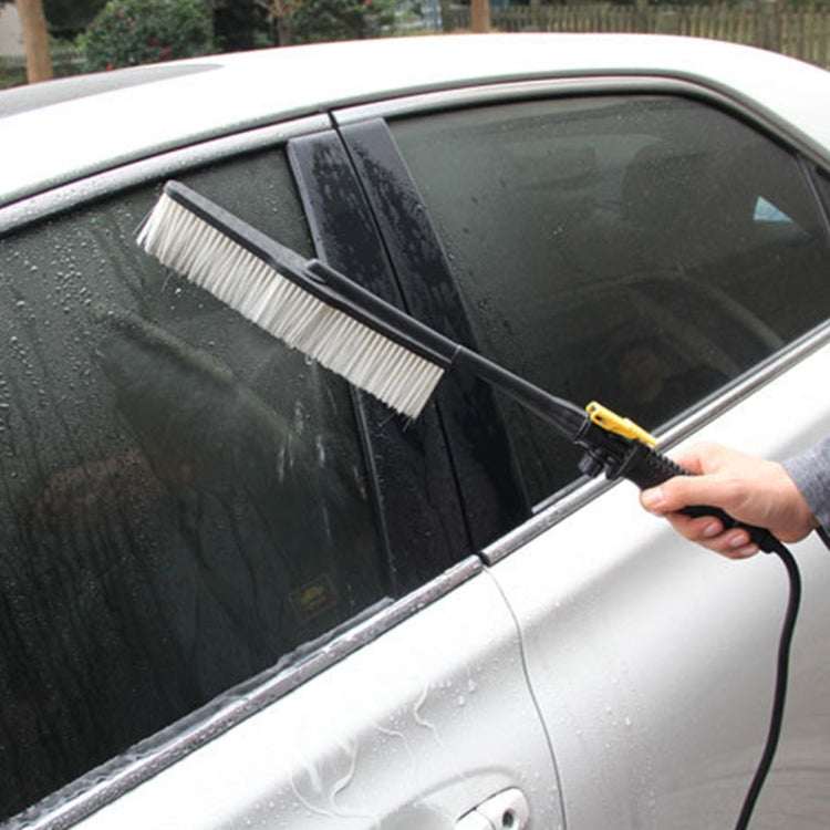 14L Portable Multi-function Car Auto Wash Brush Washing Machine with High-pressure Retractable Long Handle Water Flow Switch and Bottle