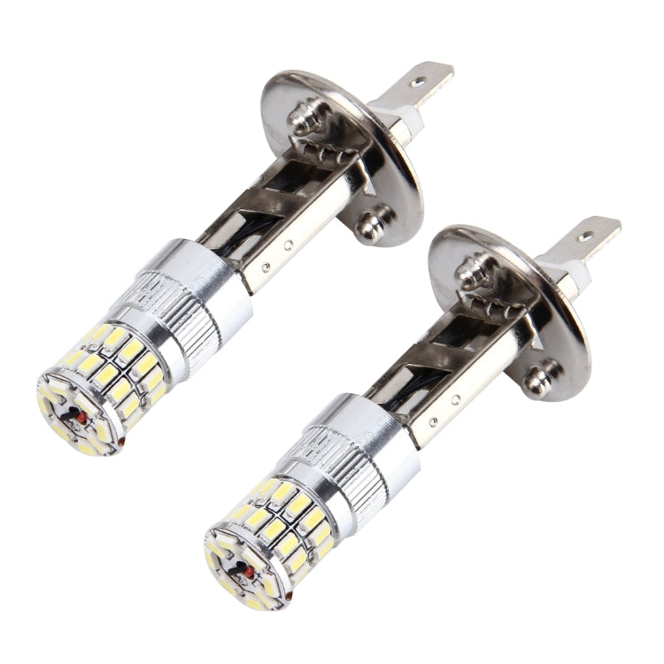 2 PCS H1 5W 450 LM 6000K Car Fog Lights with 38 SMD-3014 LEDs , DC 12V (White Light)