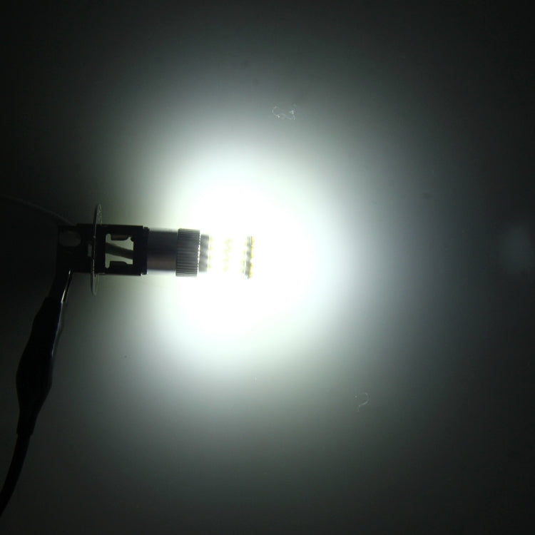 2 PCS H3 5W 450 LM 6000K Car Fog Lights with 38 SMD-3014 LEDs , DC 12V (White Light)