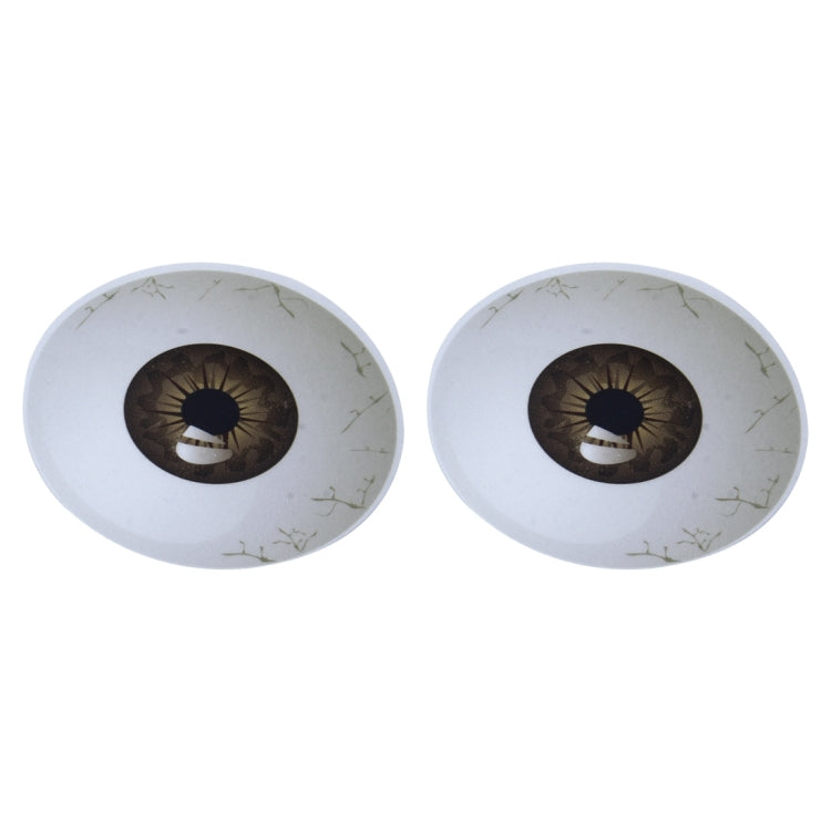 2 PCS Car Auto Creative 3D Eye Rear View Mirror Sticker