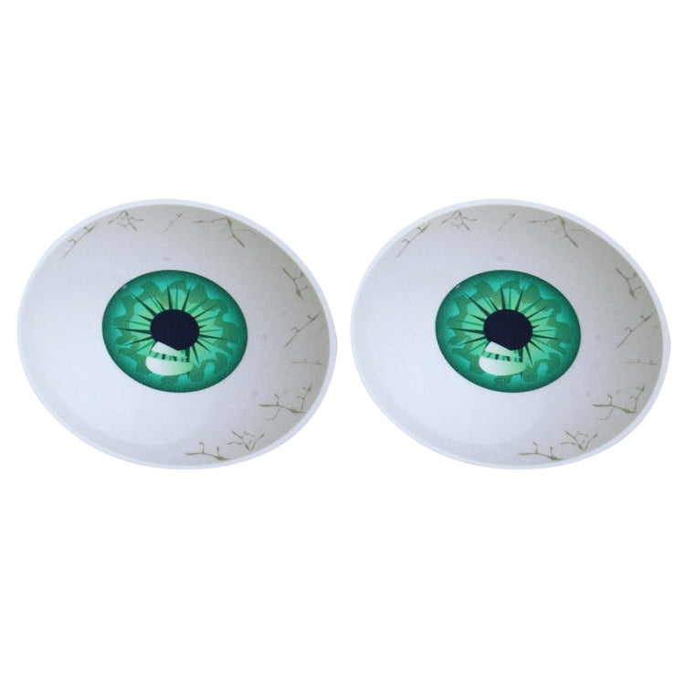 2 PCS Car Auto Creative 3D Eye Rear View Mirror Sticker