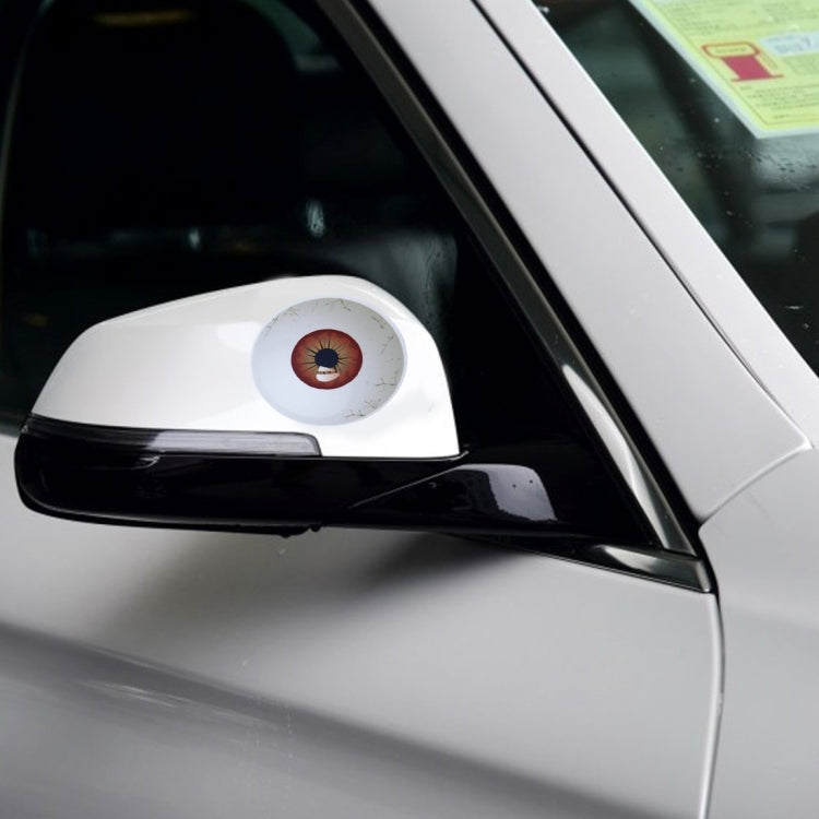 2 PCS Car Auto Creative 3D Eye Rear View Mirror Sticker