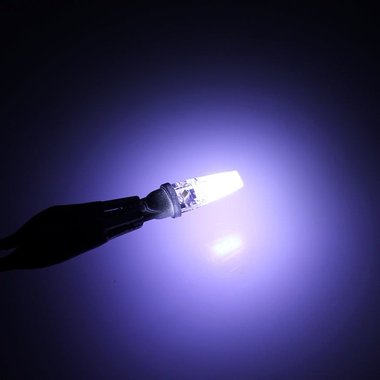 2 PCS T10 2W 200 LM 7000K Car Clearance Light with COB Lamp, DC 12V(Cool White)