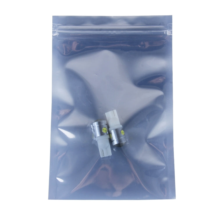 2PCS T10 2W 100LM 6000K 5 COB LEDs Car Clearance Lights Lamp, DC 12V(White Light)