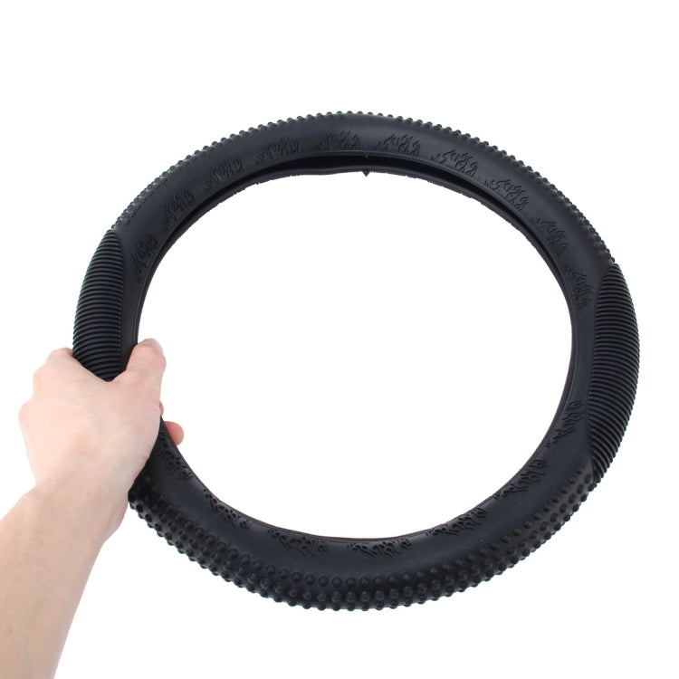 Fashionable Texture Universal Rubber Car Steering Wheel Cover Sets Four Seasons General