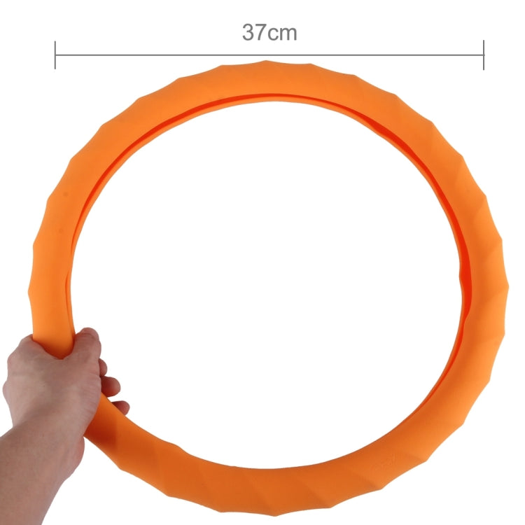 Distorted Lines Texture Universal Rubber Car Steering Wheel Cover Sets Four Seasons General