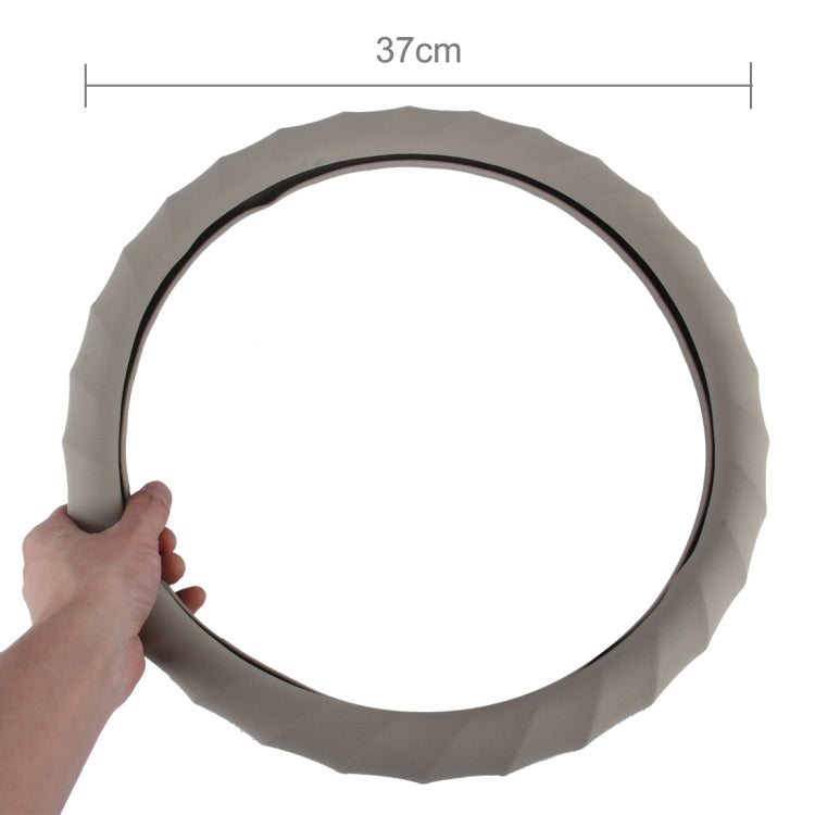 Distorted Lines Texture Universal Rubber Car Steering Wheel Cover Sets Four Seasons General