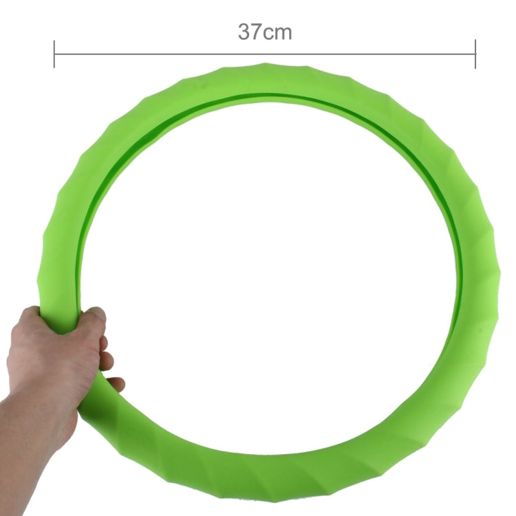 Distorted Lines Texture Universal Rubber Car Steering Wheel Cover Sets Four Seasons General