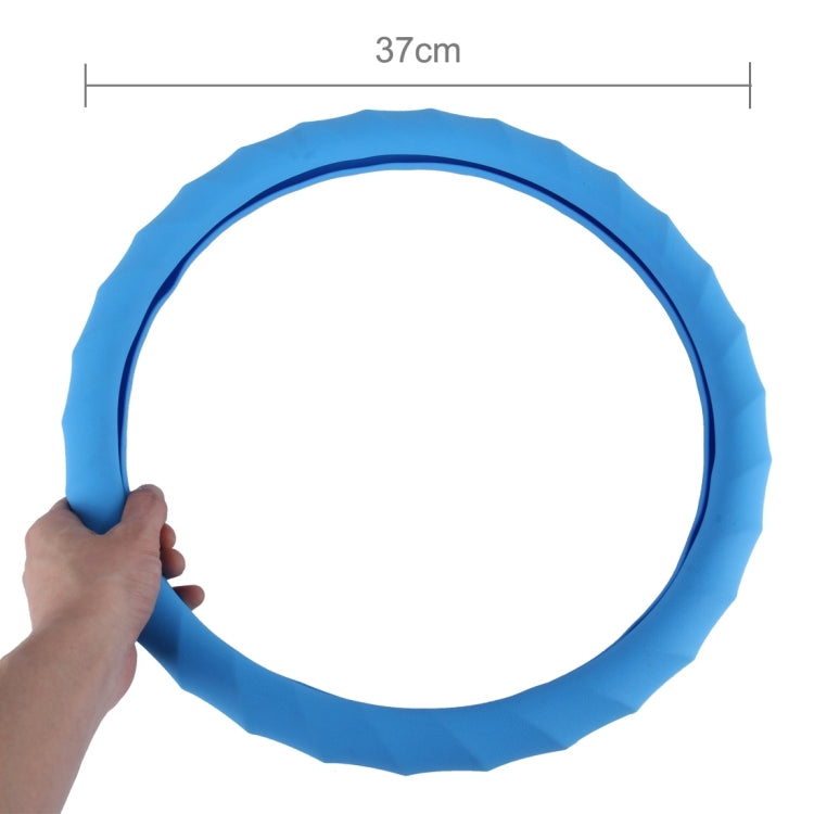 Distorted Lines Texture Universal Rubber Car Steering Wheel Cover Sets Four Seasons General