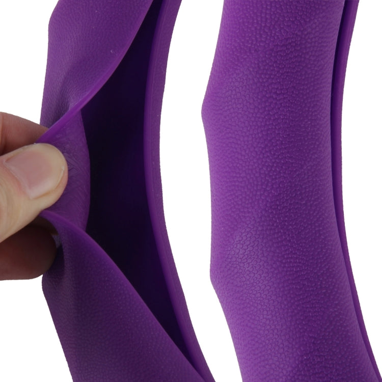 Distorted Lines Texture Universal Rubber Car Steering Wheel Cover Sets Four Seasons General