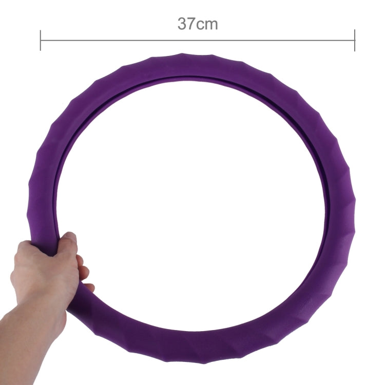 Distorted Lines Texture Universal Rubber Car Steering Wheel Cover Sets Four Seasons General