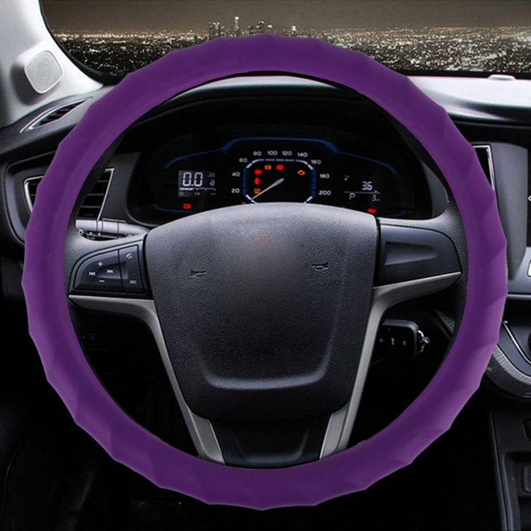 Distorted Lines Texture Universal Rubber Car Steering Wheel Cover Sets Four Seasons General