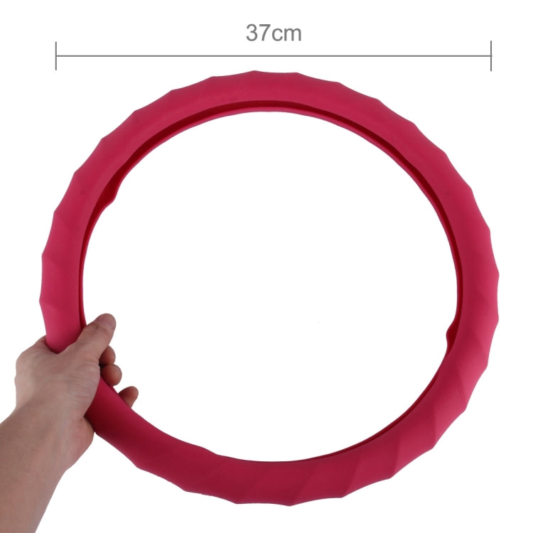 Distorted Lines Texture Universal Rubber Car Steering Wheel Cover Sets Four Seasons General