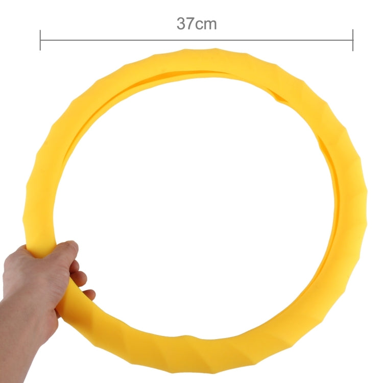 Distorted Lines Texture Universal Rubber Car Steering Wheel Cover Sets Four Seasons General