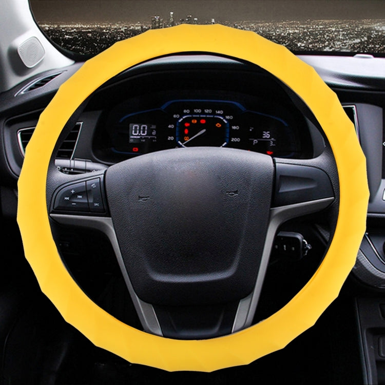 Distorted Lines Texture Universal Rubber Car Steering Wheel Cover Sets Four Seasons General