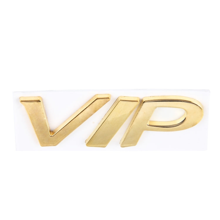 VIP Shape Shining Metal Car Free Sticker