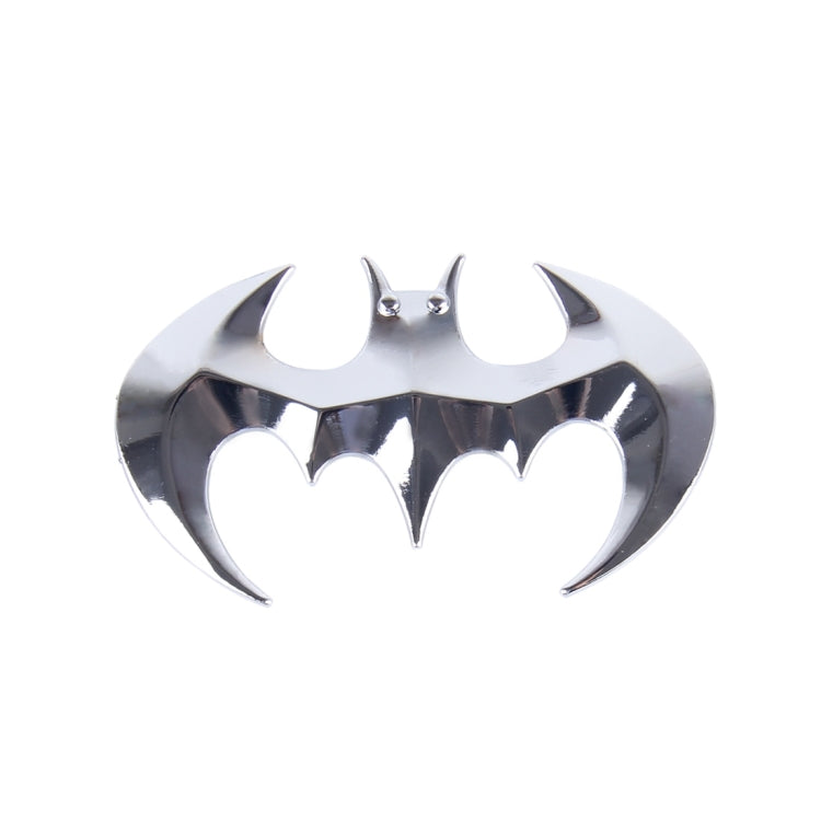 Bat with Crystal Eyes Shape Shining Metal Car Free Sticker