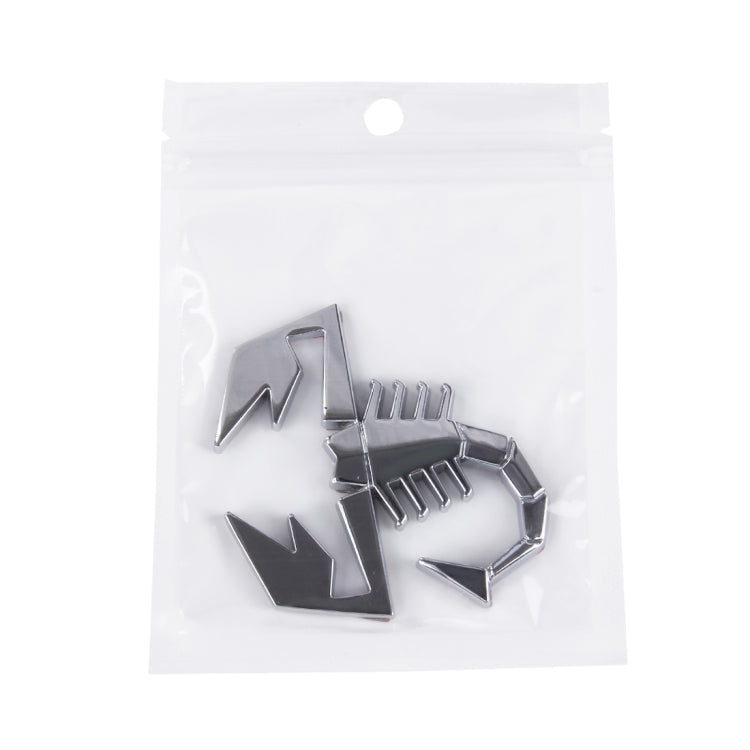 Scorpion Shape Shining Metal Car Free Sticker