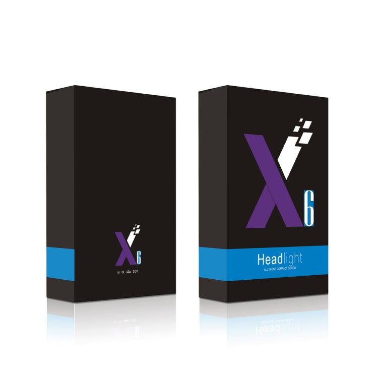 2 PCS X6 9006 36W 3600LM 6500K